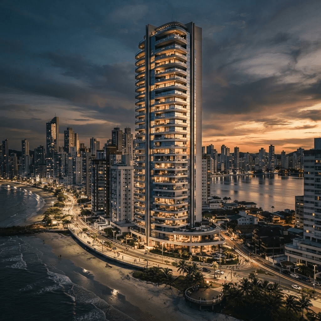 Empreendimento KB à beira-mar
